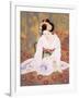 Lament at End of Spring-Goyo Otake-Framed Giclee Print