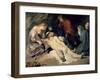 Lament of Christ, 1614-Peter Paul Rubens-Framed Giclee Print