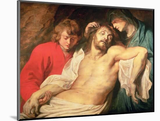 Lament of Christ by the Virgin and St. John, 1614/15-Peter Paul Rubens-Mounted Giclee Print