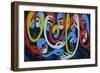 Lamentation and Resolution, 1983-Ron Waddams-Framed Premium Giclee Print