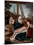 Lamentation, C.1510-15-Jan Provoost-Mounted Giclee Print
