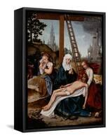 Lamentation, C.1510-15-Jan Provoost-Framed Stretched Canvas
