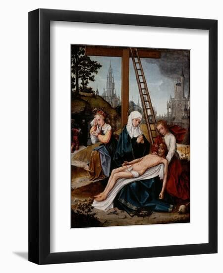 Lamentation, C.1510-15-Jan Provoost-Framed Giclee Print