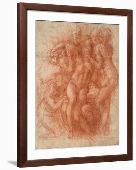 Lamentation, c.1530-Michelangelo Buonarroti-Framed Giclee Print