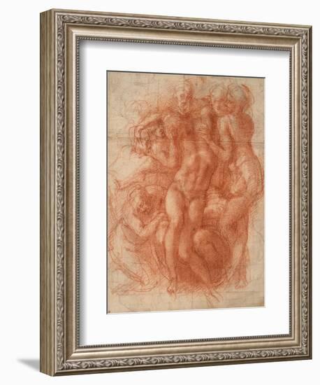 Lamentation, c.1530-Michelangelo Buonarroti-Framed Giclee Print