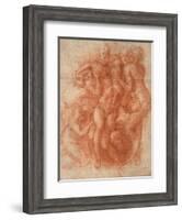 Lamentation, c.1530-Michelangelo Buonarroti-Framed Giclee Print