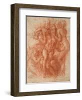 Lamentation, c.1530-Michelangelo Buonarroti-Framed Giclee Print