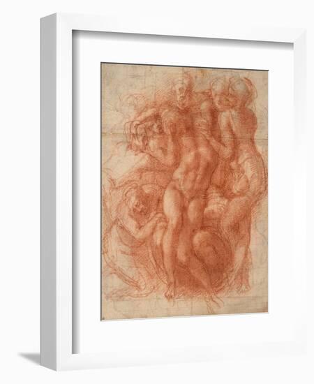 Lamentation, c.1530-Michelangelo Buonarroti-Framed Giclee Print