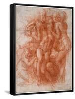 Lamentation, Ca 1530-Michelangelo Buonarroti-Framed Stretched Canvas