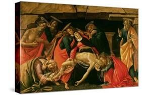 Lamentation of Christ. circa 1490-Sandro Botticelli-Stretched Canvas