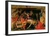 Lamentation of Christ. circa 1490-Sandro Botticelli-Framed Giclee Print