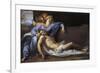 Lamentation of Christ (Pieta)-Annibale Carrache-Framed Premium Giclee Print