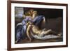 Lamentation of Christ (Pieta)-Annibale Carrache-Framed Premium Giclee Print