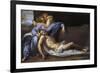 Lamentation of Christ (Pieta)-Annibale Carrache-Framed Premium Giclee Print