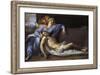 Lamentation of Christ (Pieta)-Annibale Carrache-Framed Art Print