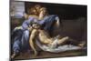Lamentation of Christ (Pieta)-Annibale Carrache-Mounted Art Print