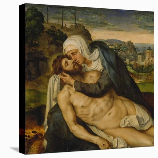 Lamentation of Christ-Willem Key-Stretched Canvas