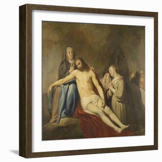 Lamentation of Christ-Pieter Fransz de Grebber-Framed Art Print