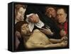 Lamentation of Christ-Colijn de Coter-Framed Stretched Canvas