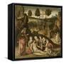 Lamentation of Christ-Bernardino Zaganelli di Bosio-Framed Stretched Canvas