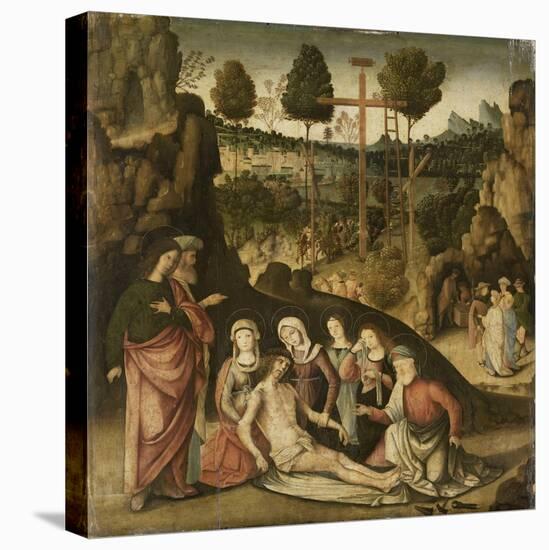 Lamentation of Christ-Bernardino Zaganelli di Bosio-Stretched Canvas