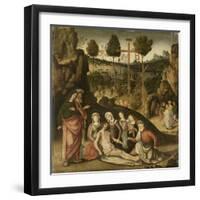 Lamentation of Christ-Bernardino Zaganelli di Bosio-Framed Art Print