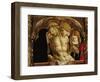 Lamentation of the Dead Christ, Detail from the Sant'Emidio Polyptych, 1473-Carlo Crivelli-Framed Giclee Print