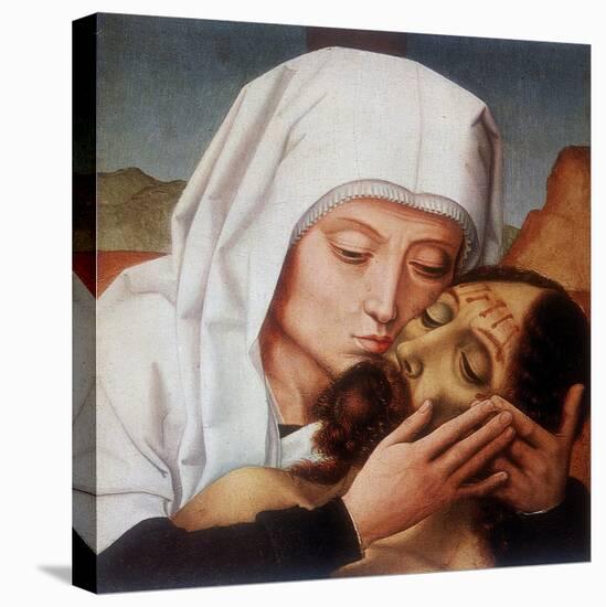 Lamentation over Christ, Early 16th Century-Gerard David-Stretched Canvas