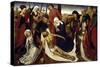 Lamentation over Dead Christ, 1460-1464-Roger Van der weyden-Stretched Canvas