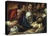 Lamentation over Dead Christ, Central Panel of Haneton Triptych-Bernaert Van Orley-Stretched Canvas