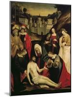 Lamentation over Dead Christ-Gerolamo Giovenone-Mounted Giclee Print