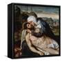 Lamentation over Dead Christ-Willem Key-Framed Stretched Canvas