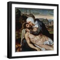 Lamentation over Dead Christ-Willem Key-Framed Giclee Print