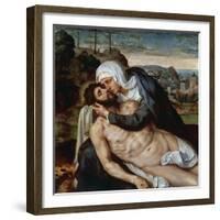 Lamentation over Dead Christ-Willem Key-Framed Giclee Print