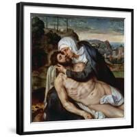 Lamentation over Dead Christ-Willem Key-Framed Giclee Print