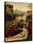 Lamentation over Dead Christ-Domenico Panetti-Stretched Canvas