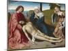 Lamentation over the Body of Christ, C.1500-Gerard David-Mounted Giclee Print