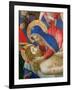 Lamentation over the Dead Christ, 1436-41 (Detail)-Fra Angelico-Framed Giclee Print