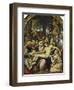 Lamentation over the Dead Christ Deposed from the Cross-Giorgio Vasari-Framed Giclee Print