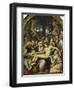Lamentation over the Dead Christ Deposed from the Cross-Giorgio Vasari-Framed Giclee Print