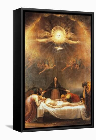 Lamentation over the Dead Christ-Gian Lorenzo Bernini-Framed Stretched Canvas