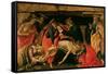 Lamentation over the Dead Christ-Sandro Botticelli-Framed Stretched Canvas