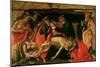 Lamentation over the Dead Christ-Sandro Botticelli-Mounted Giclee Print