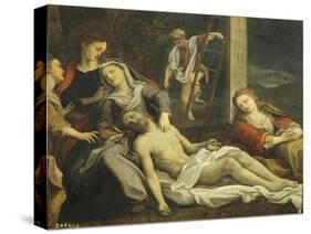 Lamentation over the Dead Christ-Antonio Balestra-Stretched Canvas