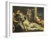 Lamentation over the Dead Christ-Antonio Balestra-Framed Giclee Print