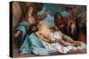 Lamentation Sur Le Corps Du Christ - the Lamentation over Christ, by Dyck, Sir Anthony Van (1599-16-Anthony Van Dyck-Stretched Canvas