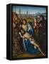 Lamentation with Saint John the Baptist and Saint Catherine of Alexandria, C.1493-1501-null-Framed Stretched Canvas