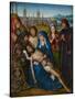 Lamentation with Saint John the Baptist and Saint Catherine of Alexandria, C.1493-1501-null-Stretched Canvas