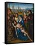 Lamentation with Saint John the Baptist and Saint Catherine of Alexandria, C.1493-1501-null-Framed Stretched Canvas