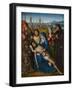 Lamentation with Saint John the Baptist and Saint Catherine of Alexandria, C.1493-1501-null-Framed Giclee Print